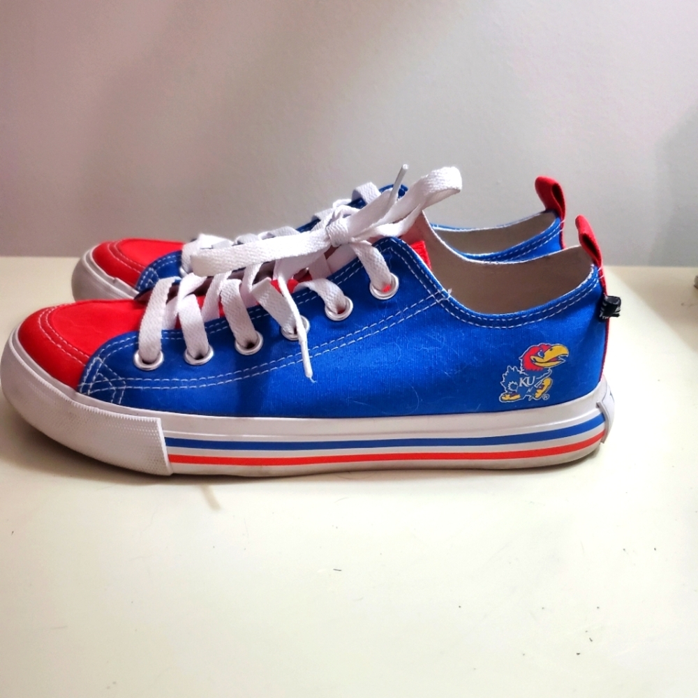 Kansas KU Jayhawks Converse Tennis Shoes